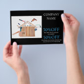 機械工具手工大工建築 チラシ (ハンドル)