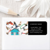 機械工具手工大工建築 ラベル (インサイチュ)