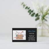 機械工具手工大工建築 名刺 (スタンド正面)