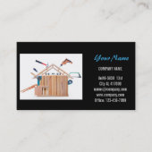 機械工具手工大工建築 名刺 (正面)