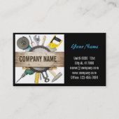 機械工具手工大工建築 名刺 (正面)