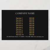 機械工具 建設 大工 大工 チラシ (裏面)