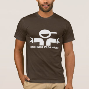機械工向けの面白い引用Tシャツ Tシャツ