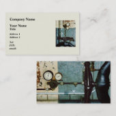 機械工場のゲージ 名刺 (正面/裏面)