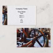 機械工場-プラチナ終わり 名刺 (正面/裏面)