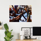 機械工場 ポスター (ホームオフィス)