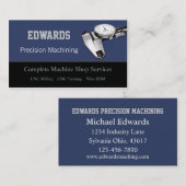 機械工場 名刺 (正面/裏面)