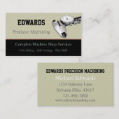 機械工場 名刺 (正面/裏面)