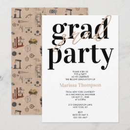 機械工士大学卒業 招待状