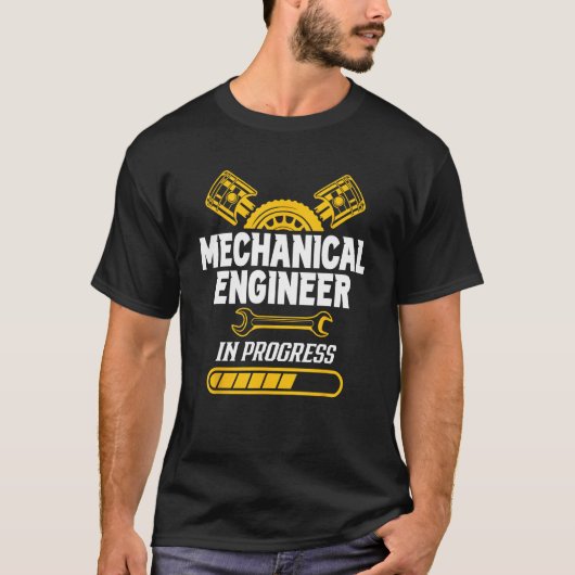 機械工士学生エンジニアリング Tシャツ (正面)