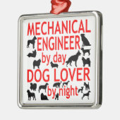 機械工士犬の恋人 メタルオーナメント (左)