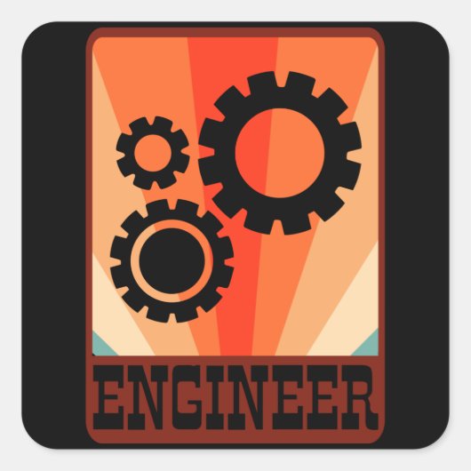 機械工学おもしろいエンジニアリング卒業 スクエアシール (正面)