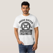 機械工学を専攻する姉妹に捧ぐ Tシャツ (正面フル)