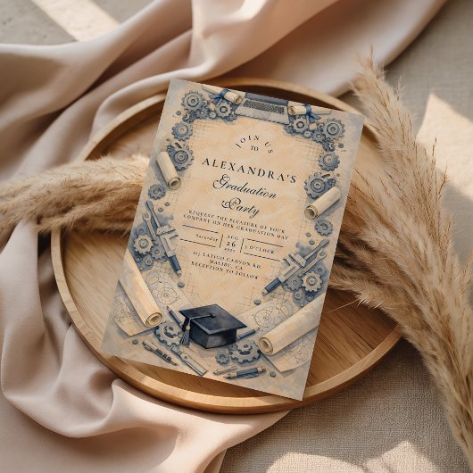 機械工学卒業パーティー 招待状