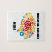 機械工学者の内部(ギアの頭脳) ジグソーパズル (横)