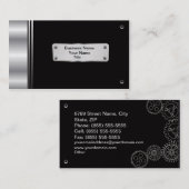 機械工学者の名刺 名刺 (正面/裏面)