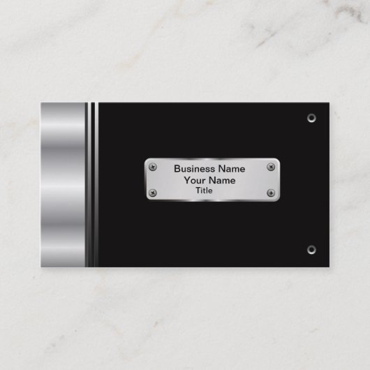 機械工学者の名刺 名刺 (正面)