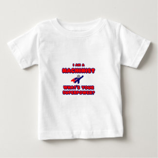 機械工…あなたの超大国は? ベビーTシャツ