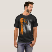 機械工 マシーンオペレーター 機械加工 85 Tシャツ (正面フル)