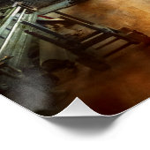 機械工 – ミルライト ポスター (コーナー)