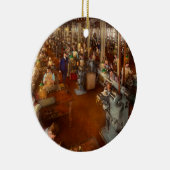 機械工-仕事1904年の手 セラミックオーナメント (右)