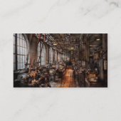 機械工-十分に作用の機械工場 名刺 (裏面)