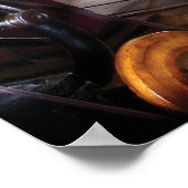 機械工 – 多くの古い機械 ポスター (角)