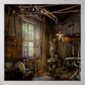 機械工 – 工業革命 ポスター (正面)