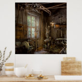 機械工 – 工業革命 ポスター (キッチン)