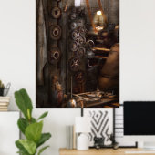 機械工 – 得良いギア ポスター (ホームオフィス)