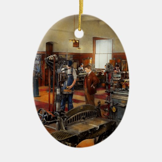 機械工 - 標準的な方法 1915 セラミックオーナメント (正面)