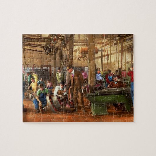 機械工 – 機械工の学位1895 ジグソーパズル (横)