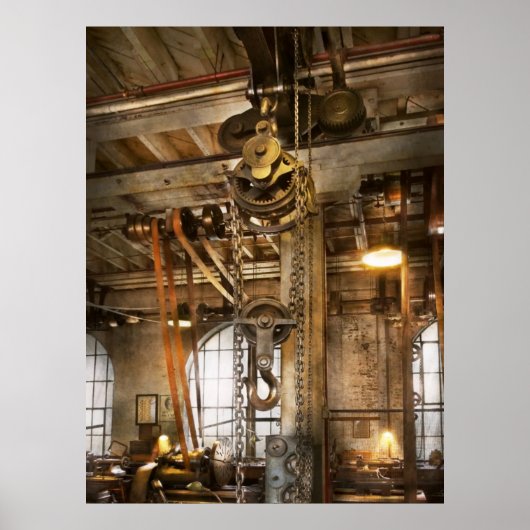 機械工 – 産業時代 ポスター (正面)