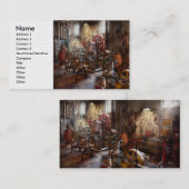 機械工-記憶の十分の部屋 名刺 (正面/裏面)