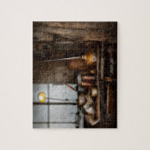 機械工 - 道具 - オイルがついている ジグソーパズル (縦)