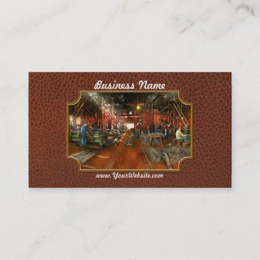 機械工 – 部品のポンプ出し1905 名刺 (正面)