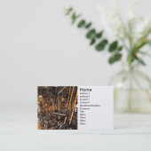 機械工- 1900's頃機械工場 名刺 (スタンド正面)