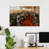 機械工 – 1918年のトレーニングにおける機械工 ポスター (ホームオフィス)