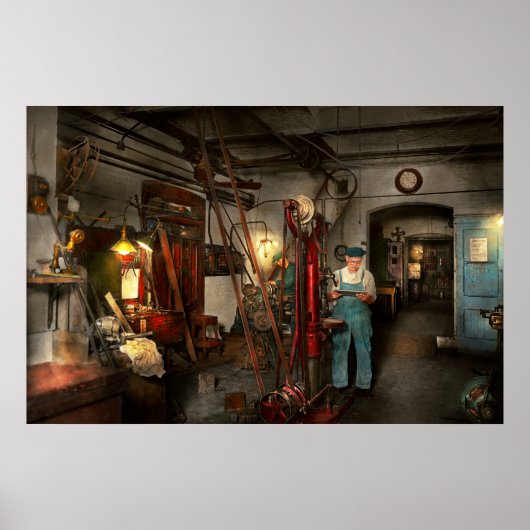 機械工 – 1919年政府承認 ポスター (正面)