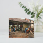 機械工 – Backyard Machinists 1942 ポストカード (スタンド正面)