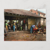 機械工 – Backyard Machinists 1942 ポストカード (正面)