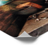 機械工 – Machine Shop Circa 1900年代 ポスター (角)