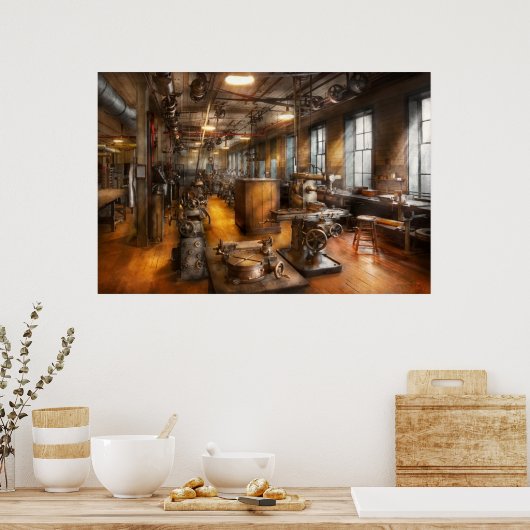 機械師 – 工業社会 ポスター (キッチン)