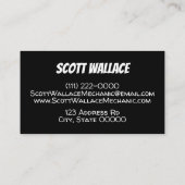 機械式さび名刺 名刺 (裏面)