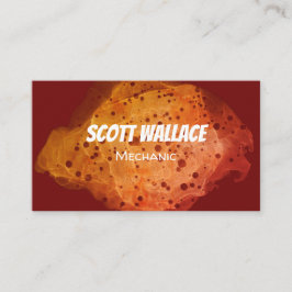 機械式さび名刺 名刺