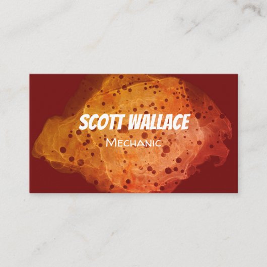 機械式さび名刺 名刺 (正面)