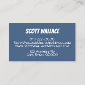 機械式さび名刺 名刺 (裏面)