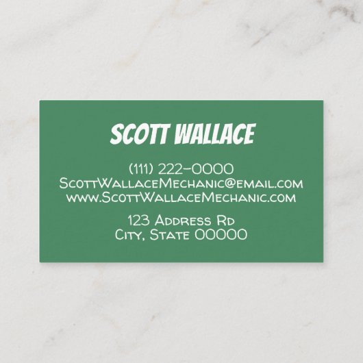 機械式さび名刺 名刺 (裏面)