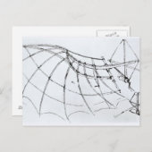 機械式ウィングの図 ポストカード (正面/裏面)