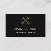 機械式サービスツールの洗浄と詳細化 名刺 (正面)